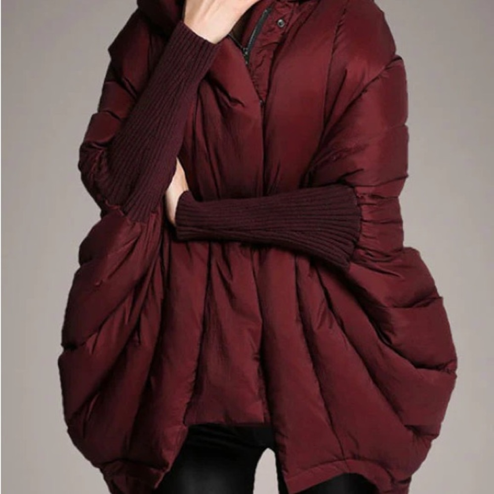NWT Mulberry Duck Down Cloak